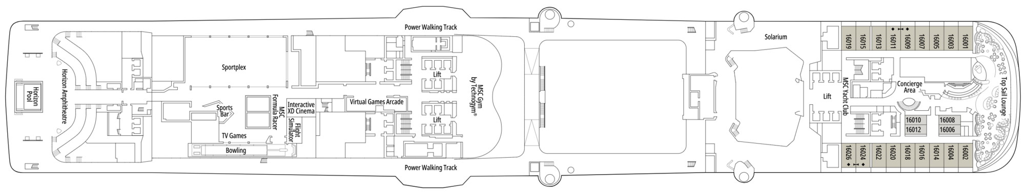Deck 16 - Iguazu plan